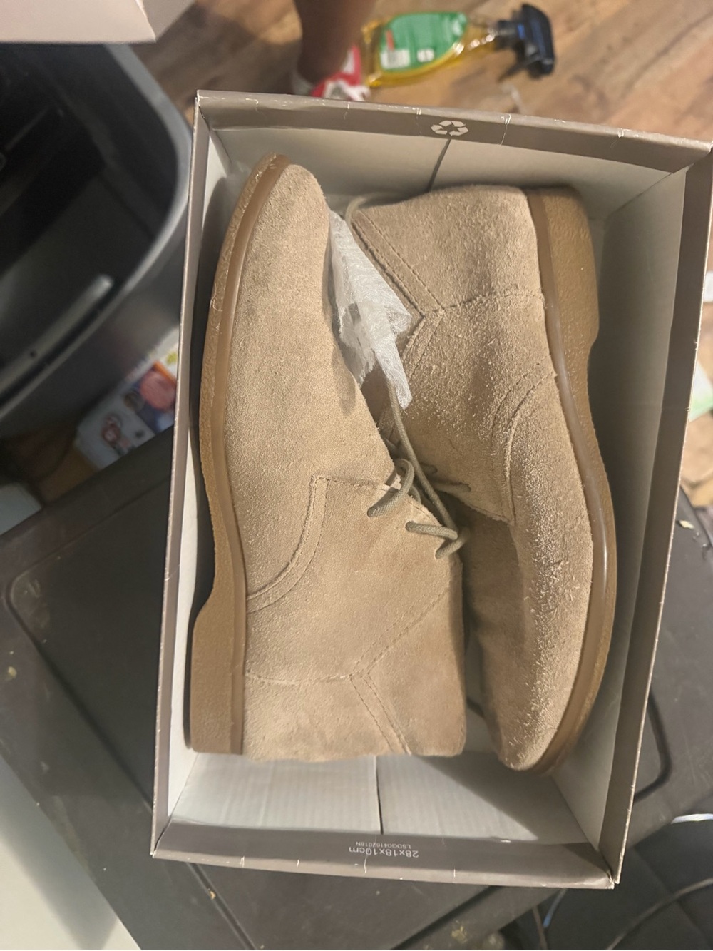 Franco Sarto: Suede Desert Boots in Tan
